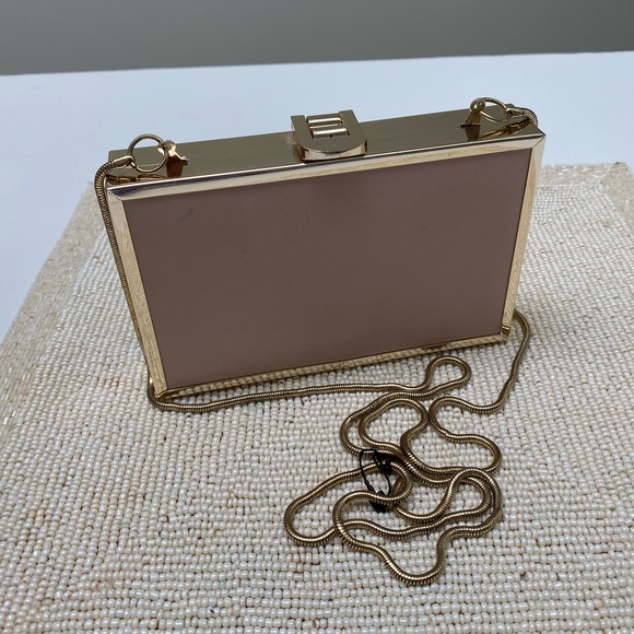Zara Handbags - Zara clutch on chain!
